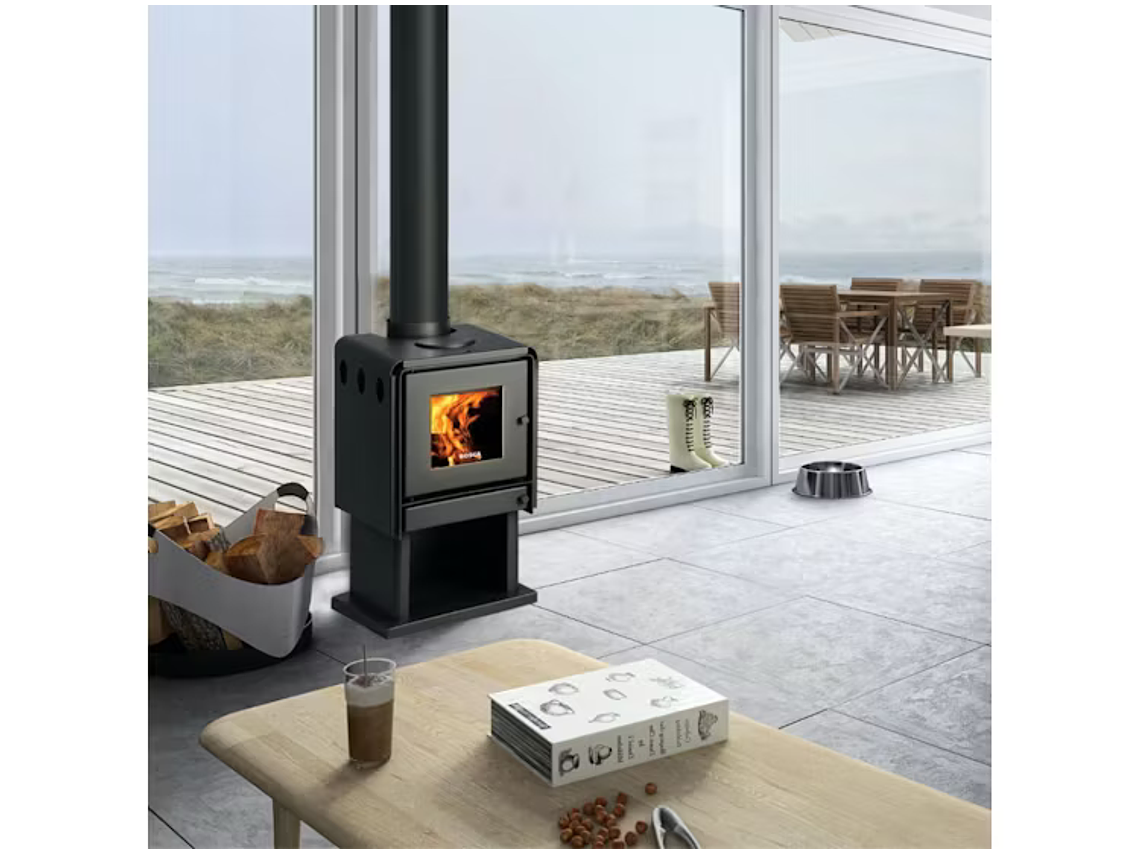 CALEFACTOR A LEÑA 7,5KW MULTIBOSCA 350. BOSCA 2