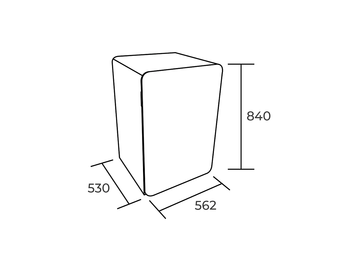 MINIBAR RETRO 116 LT. ROJO HS-148RR 4