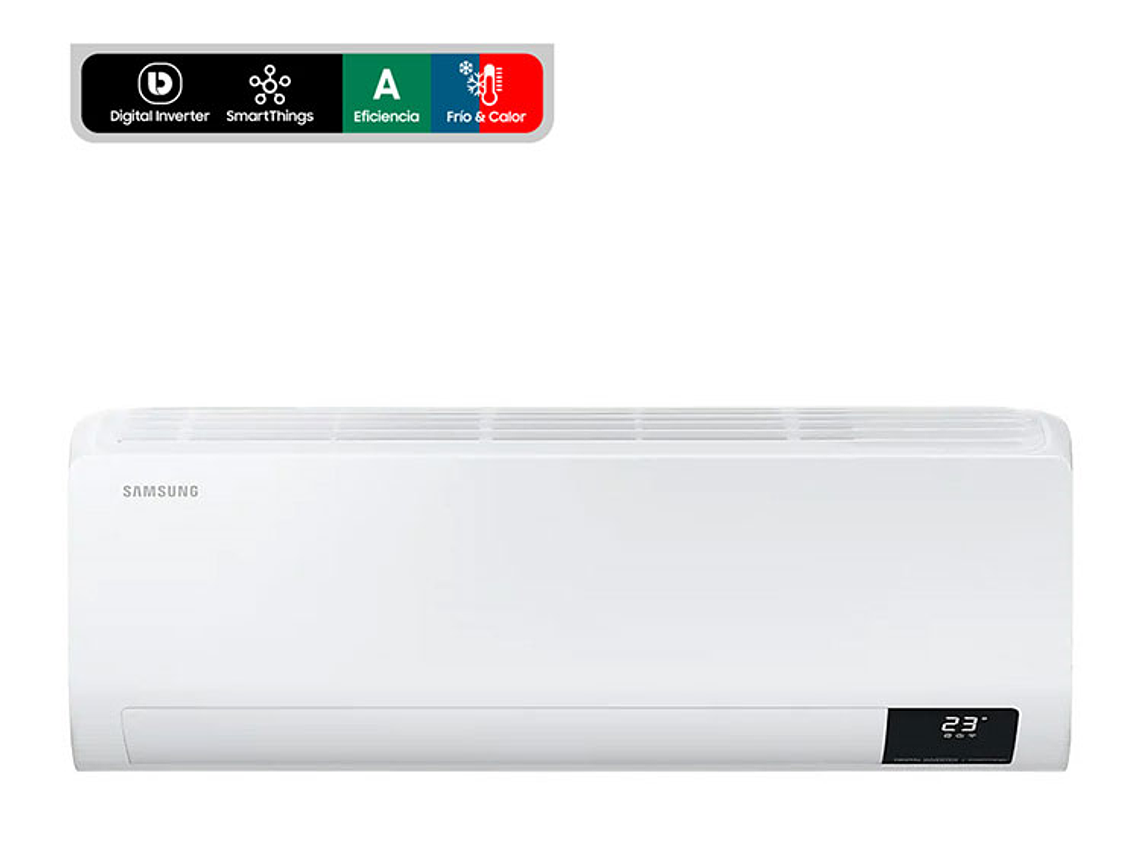 SPLIT INVERTER 12000 BTU FRIO & CALOR SAMSUNG AR12TSFZAWK/ZS 1