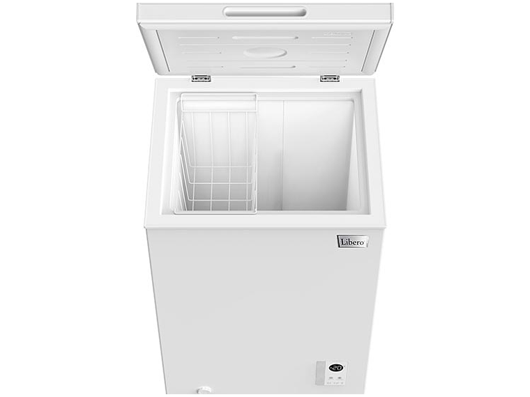 FREEZER HORIZONTAL LIBERO 99 L FRÍO DIRECTO LFH-101EC CONTROL ELECTRÓNICO 2