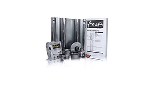 KIT INSTALACIÓN ESTUFA A PELLET TECHO. AMESTI