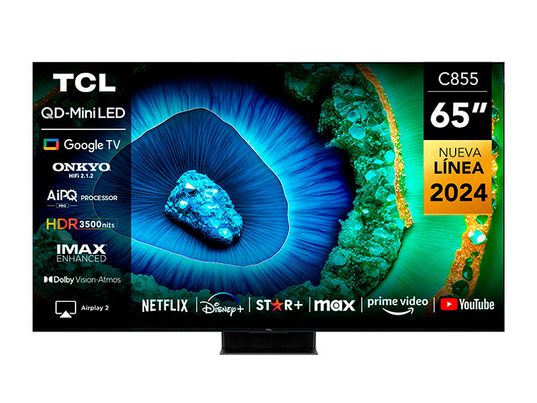 TELEVISOR SMART TV TCL 65C855 4K UHD 65