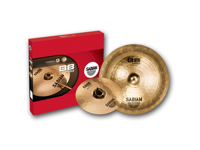 PACK SABIAN PLATILLOS BATERÍA B8 PRO EFFECTS 35005B 1