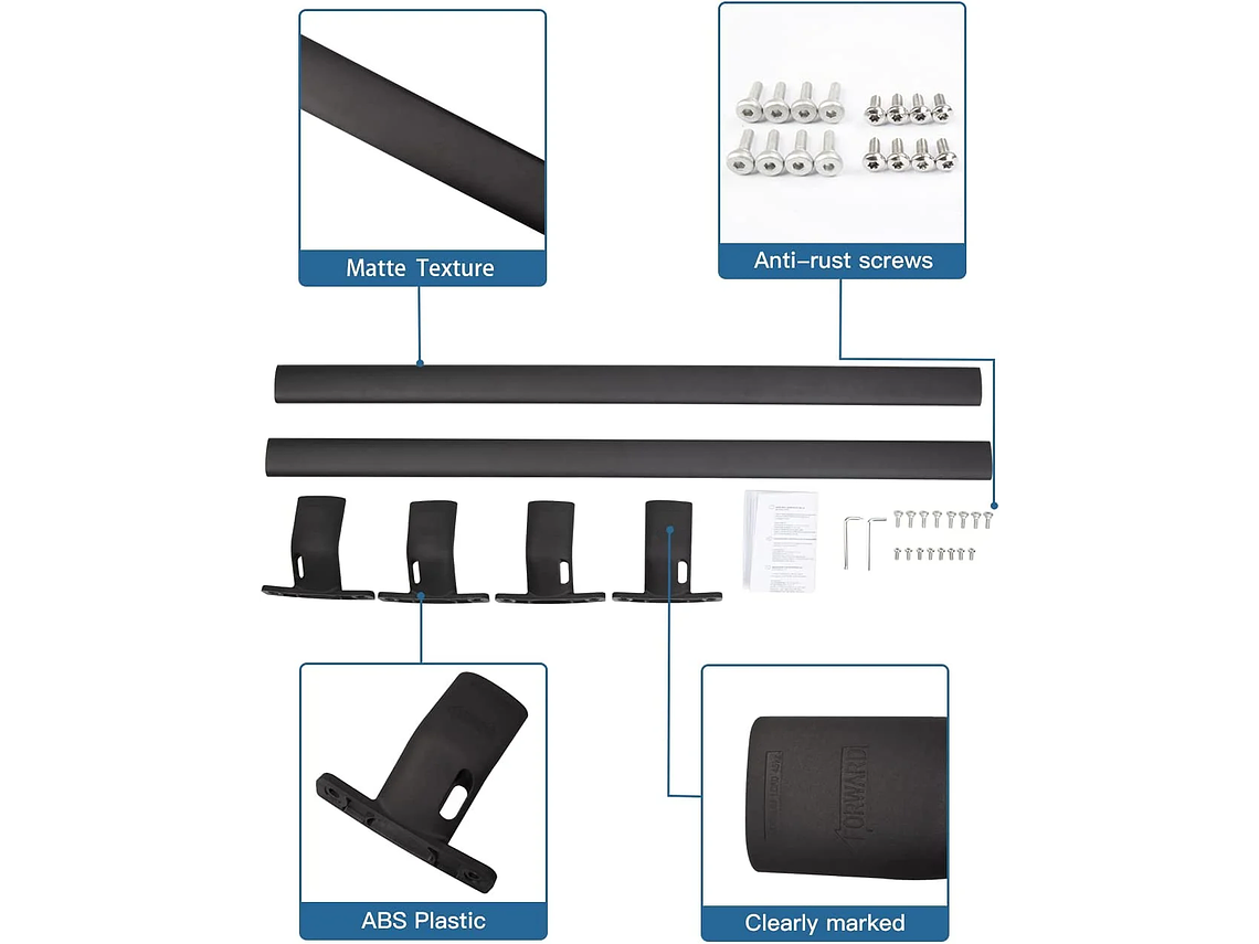 BARRAS PORTAEQUIPAJES OEM FORD EXPEDITION 2018 UP 3