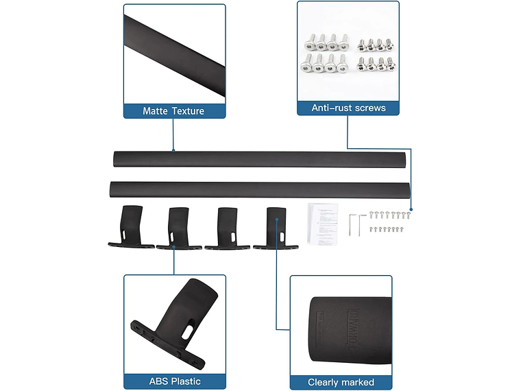 BARRAS PORTAEQUIPAJES OEM FORD EXPEDITION 2018 UP 3