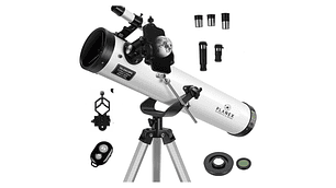 TELESCOPIO ASTRONÓMICO NEWTONIANO F70076 PLANEX + SOPORTE