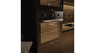 HORNO EMPOTRABLE KRÖBEL SERIE BLACK 4F 73L