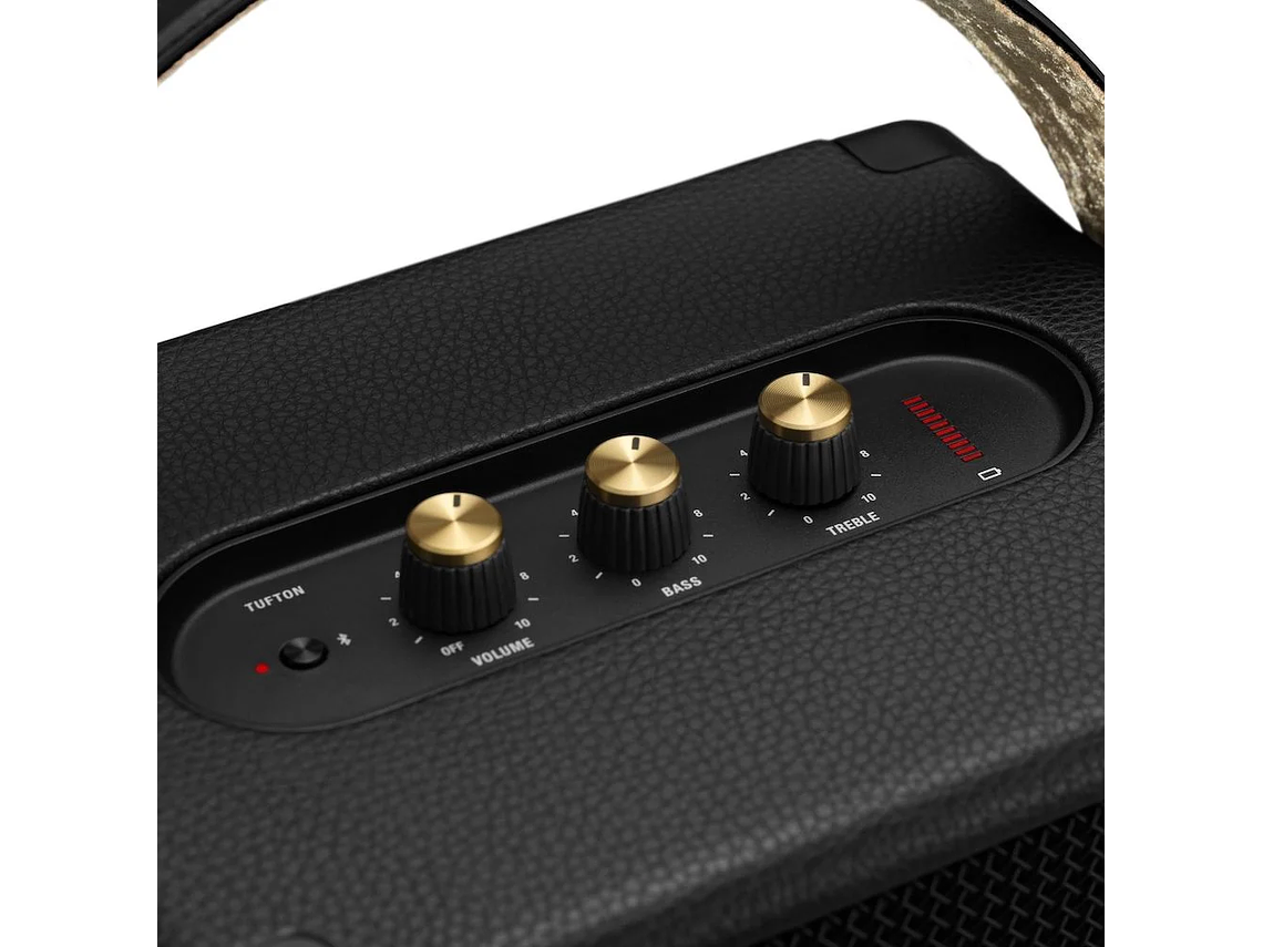PARLANTE PORTATIL BLUETOOTH TUFTON MARSHALL BLACK AND BRASS 7