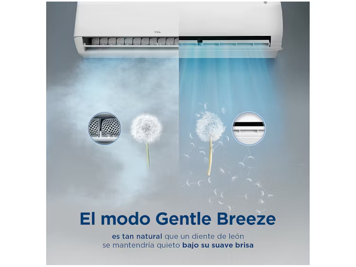 IRE ACONDICIONADO INVERTER SMART TCL 24000 BTU FRIO/CALOR 6