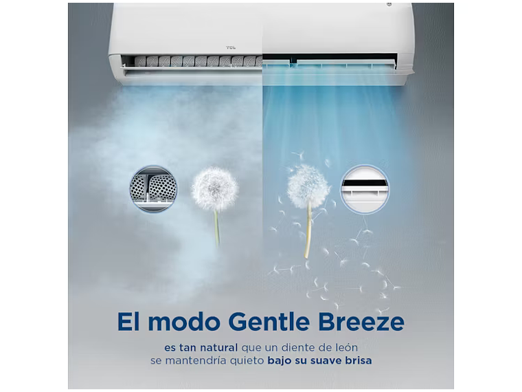 IRE ACONDICIONADO INVERTER SMART TCL 24000 BTU FRIO/CALOR 6