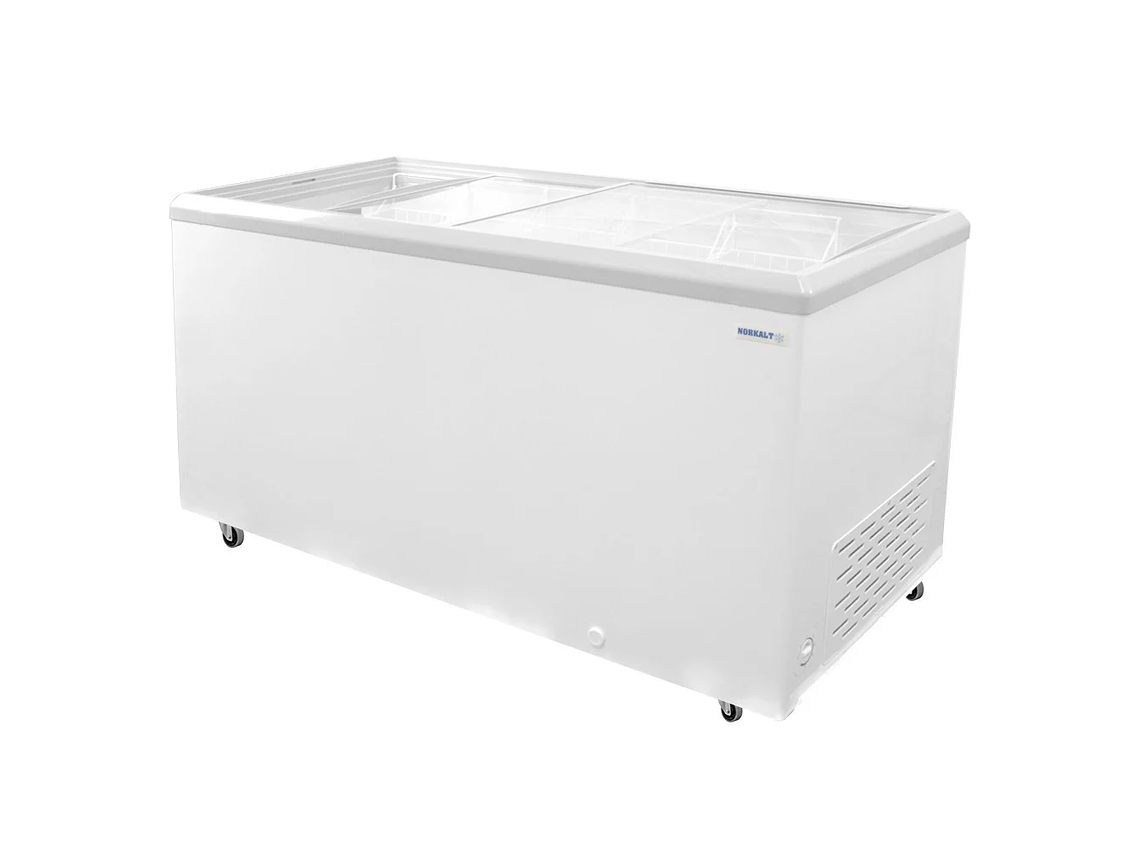 CONSERVADORA HORIZONTAL PUERTA DE VIDRIO 550 LTS NORKALT 1