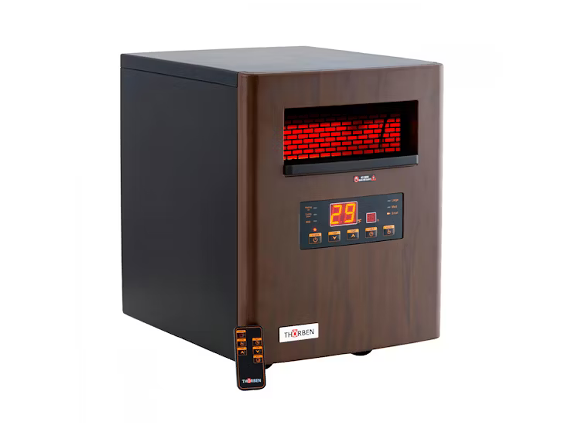 CALEFACTOR INFRARROJO 2 EN 1 THORBEN GREEN 1500 1