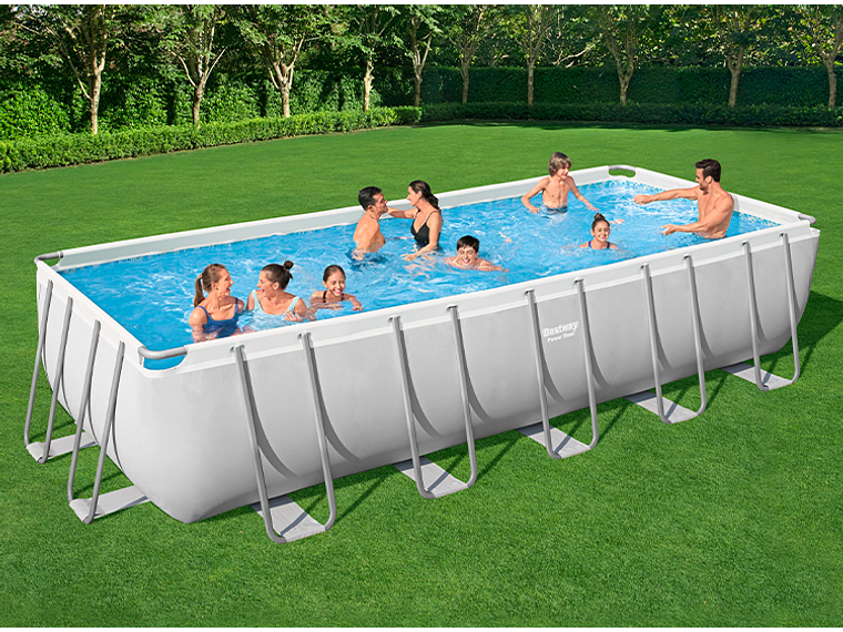 PISCINA ESTRUCTURAL BESTWAY POWER STEEL CON ACCESORIOS 640 X 274 X 132 CM 7
