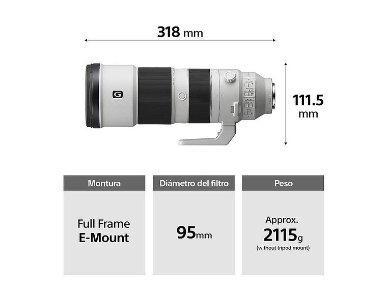 LENTE POTENTE SUPERTELEOBJETIVO ZOOM 2