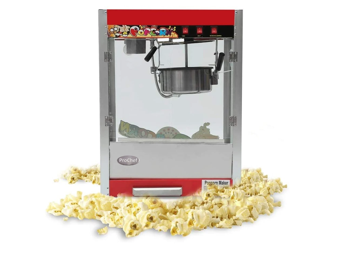 MAQUINA CABRITAS PROCHEF 801 1400 WATTS O POP CORN 2