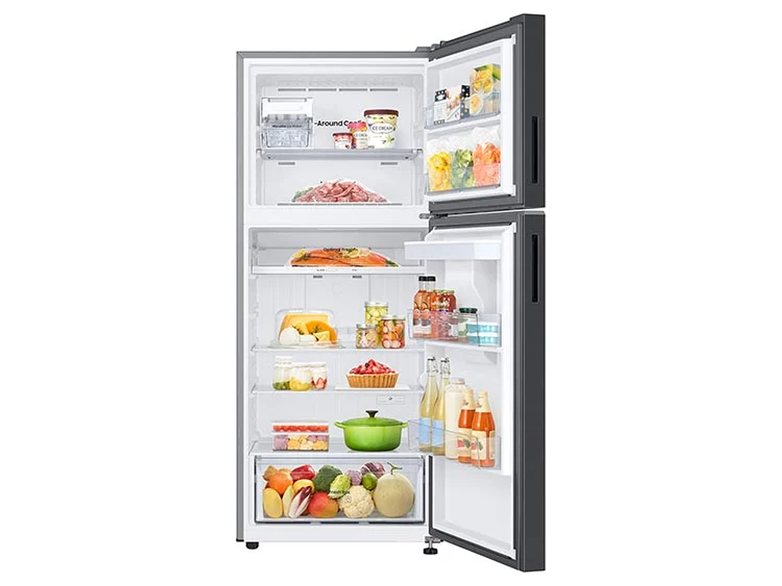 REFRIGERADOR SAMSUNG TOP MOUNT FREEZER NO FROST 384 L RT38CG6720B1ZS BLACK WIFI 2