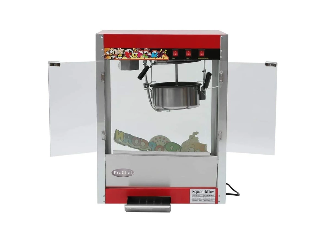MAQUINA CABRITAS PROCHEF 801 1400 WATTS O POP CORN 3