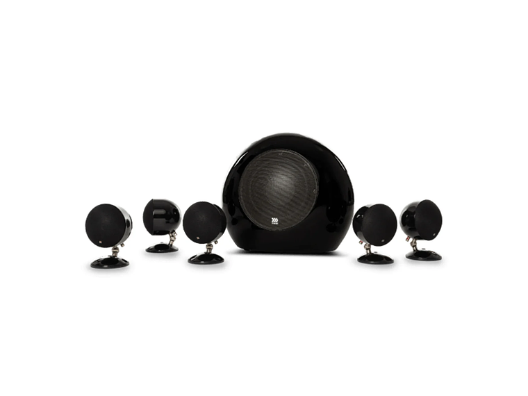 PARLANTE SATÉLITE MOREL SOUND SPOT SP-1 NEGRO - KIT 5 UNIDADES 3