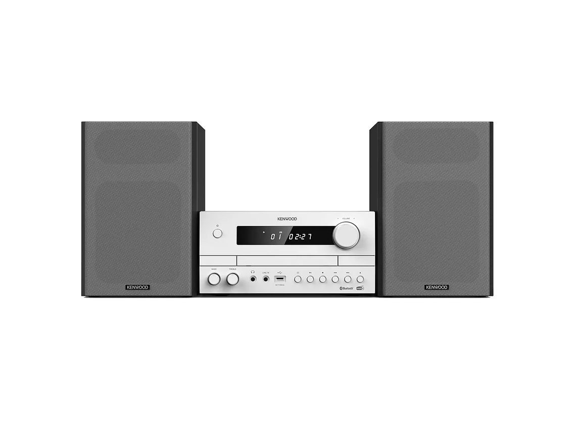 MICROCOMPONENTE KENWOOD M-822DAB-W CD-PLAYER, USB, BLUETOOTH, RADIO FM 1