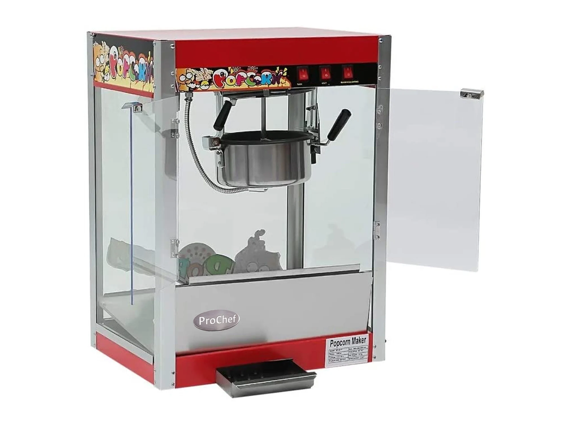 MAQUINA CABRITAS PROCHEF 801 1400 WATTS O POP CORN 4