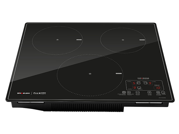 ENCIMERA ELÉCTRICA PLACAS DE INDUCCIÓN SINDELEN 3 PLATOS CEI-4342NG 1