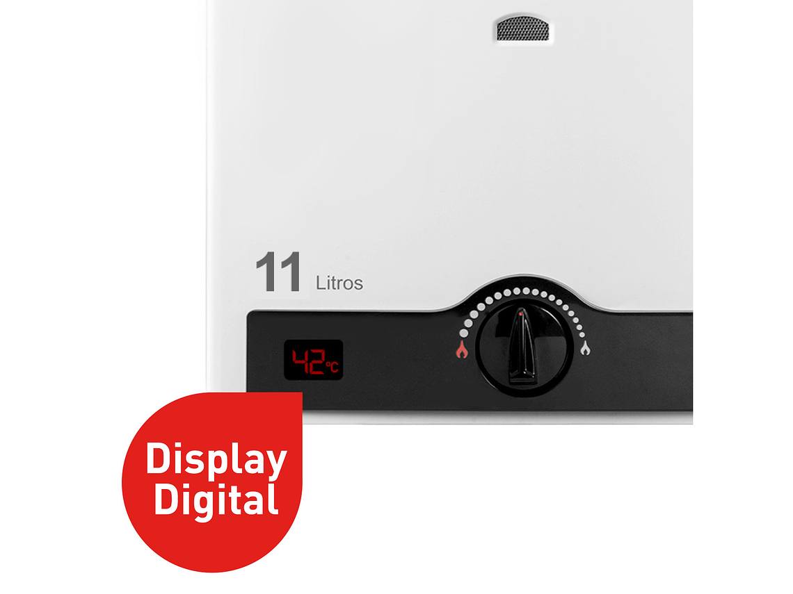 CALEFONT GAS NATURAL 11L T. NATURAL + BOMBA PRESURIZADORA 3