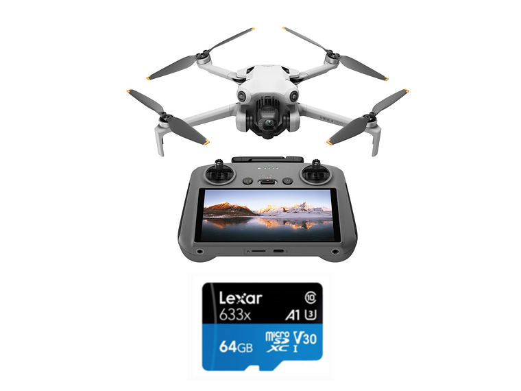DRONE DJI MINI 4 PRO (RC 2) + TARJETA 64GB 1