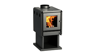PACK CALEFACTOR A LEÑA LIMIT 480 + KIT DE INSTALACION BOSCA
