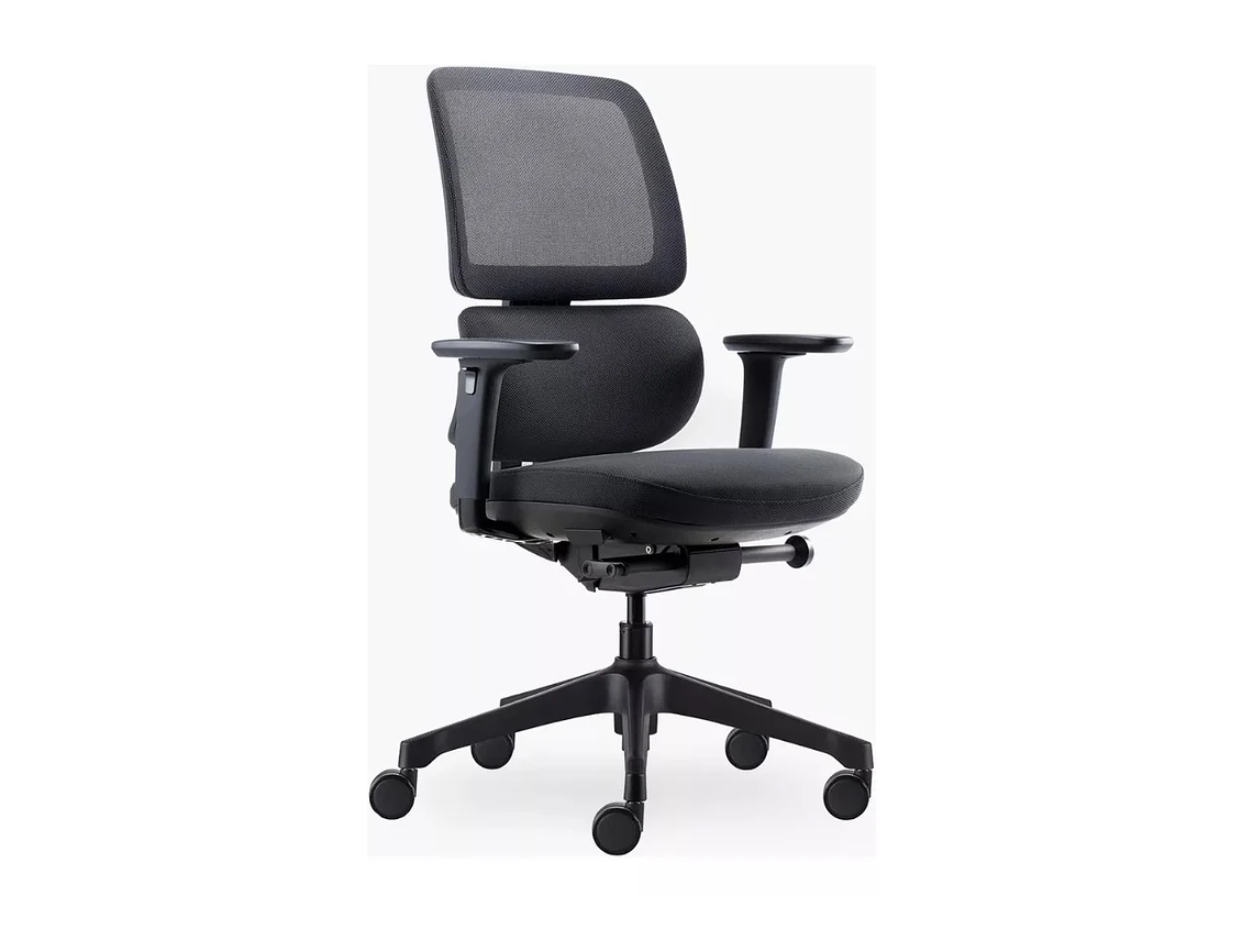 SILLA OFICINA O ESCRITORIO ORCUS NEGRO FORM 2