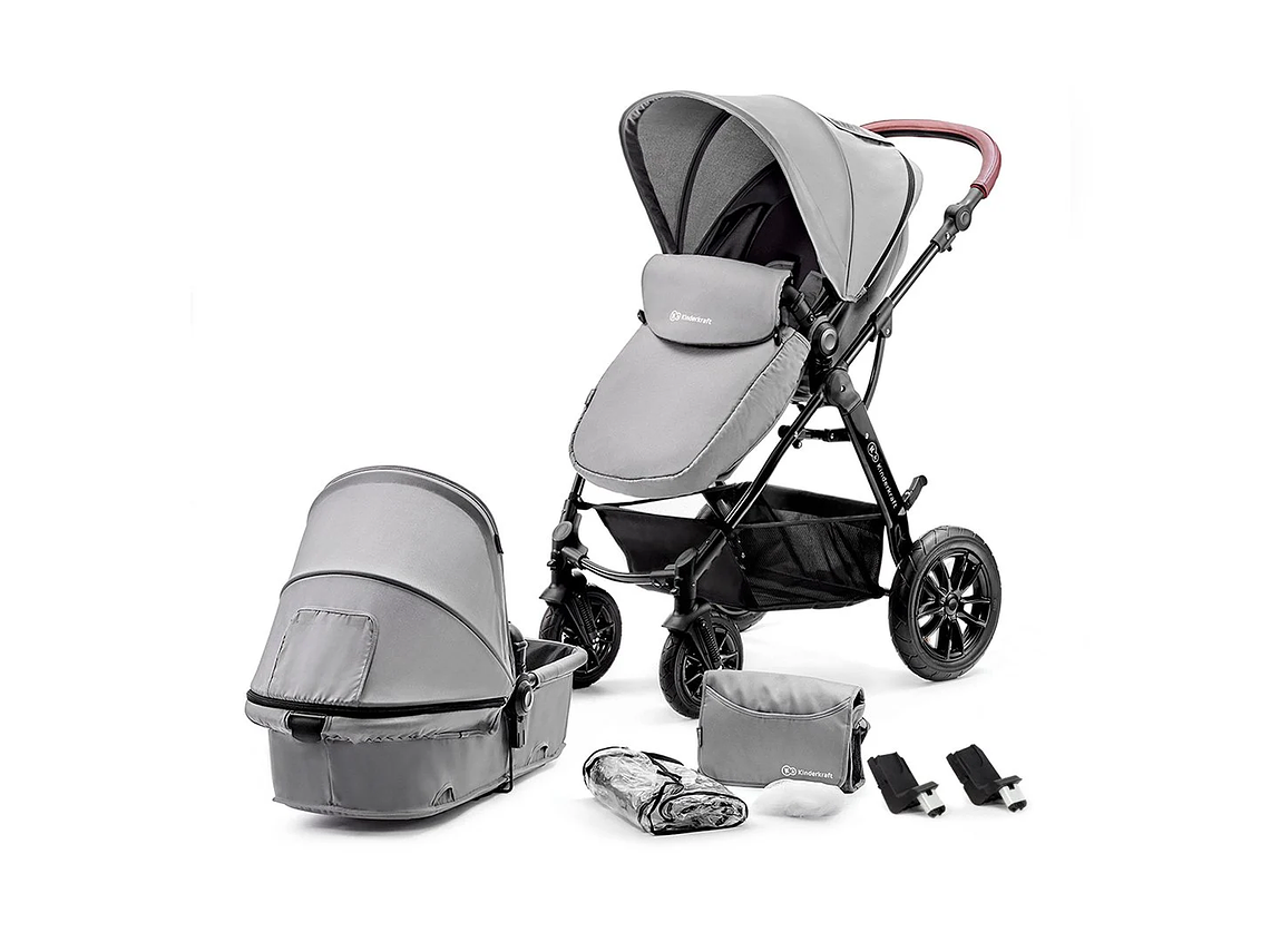 COCHE DE PASEO 2 EN 1 MOOV GRIS 1