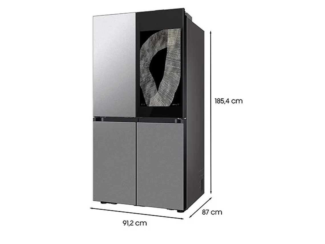 REFRIGERADOR SAMSUNG FRENCH DOOR NO FROST 699 L RF29DB9950QDZS FAMILY HUB + AI 3