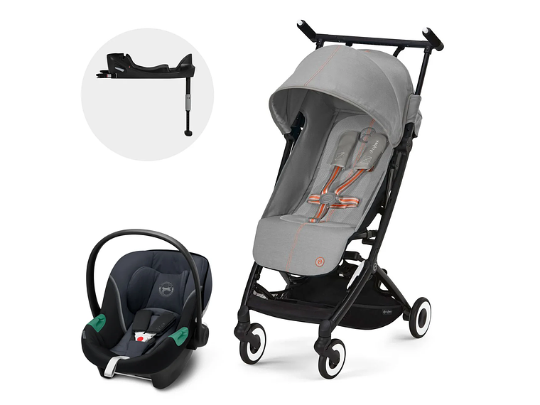 COCHE TRAVEL SYSTEM LIBELLE LG + ATON S2 + BASE 1