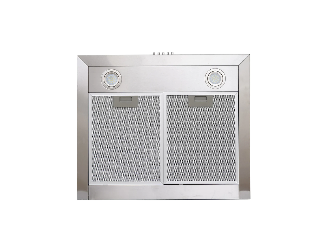 CAMPANA PIRAMIDAL ACERO INOX 60CM 3