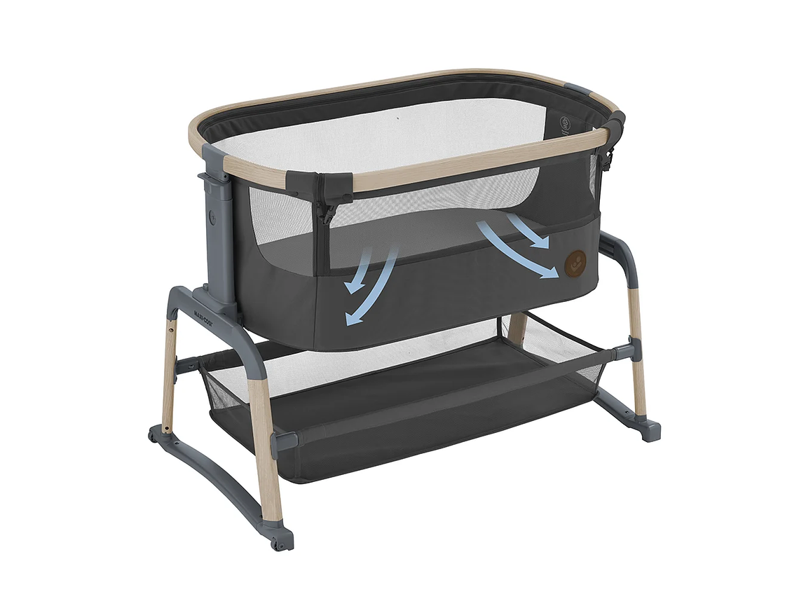 CUNA COLECHO LORA AIR BEYOND GRAPHITE MAXI COSI 6