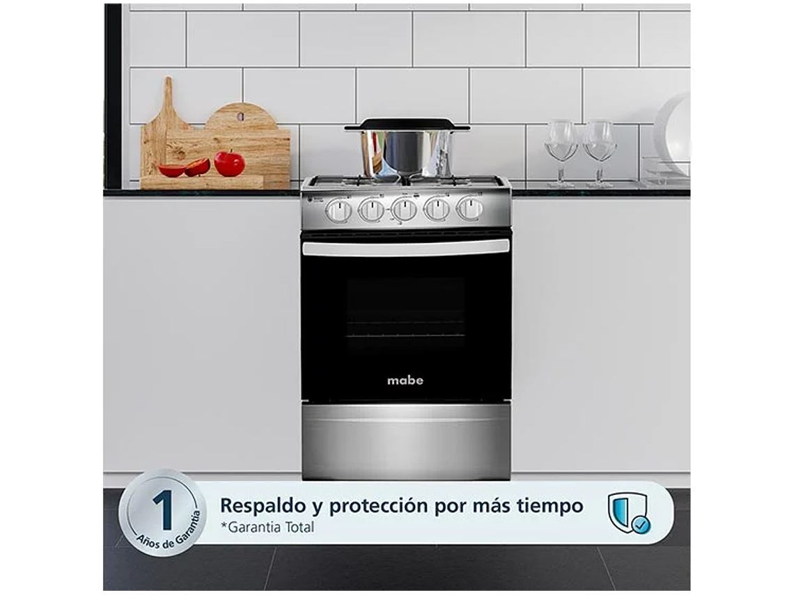 COCINA GAS LICUADO MABE 4 QUEMADORES CMC20AXX-2 3
