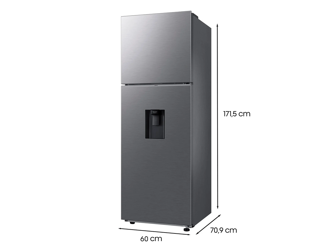 REFRIGERADOR TOP MOUNT FREEZER 341L SPACE MAX 3
