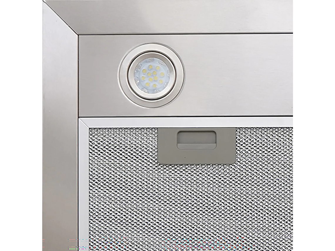 CAMPANA PIRAMIDAL ACERO INOX 60CM 4