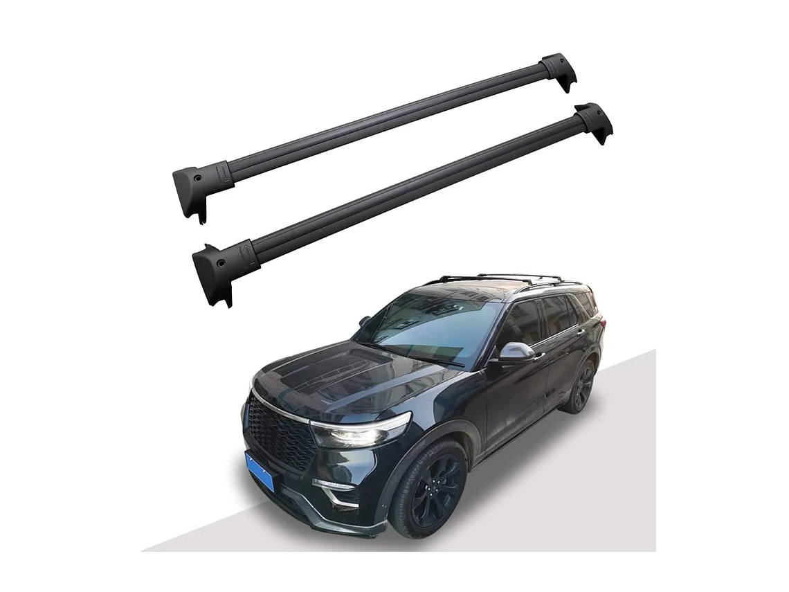 BARRAS PORTAEQUIPAJES OEM FORD EXPLORER 2020 UP 1