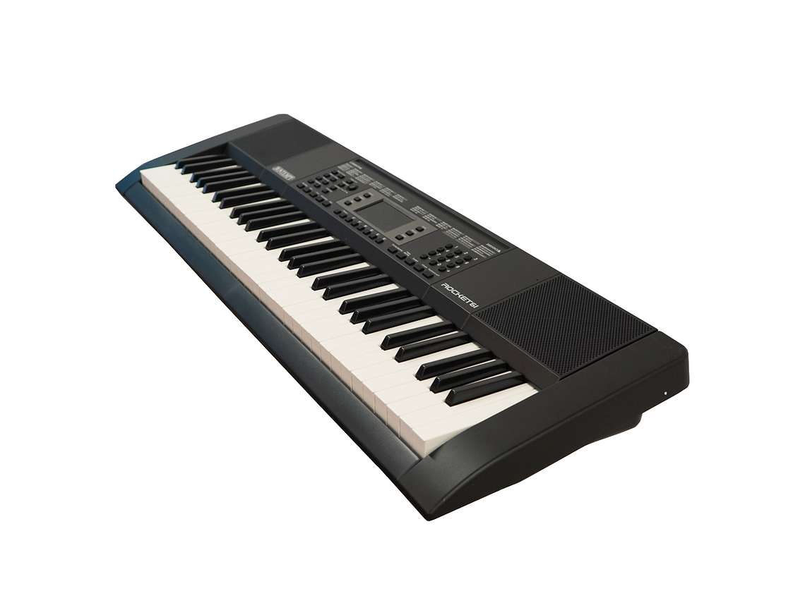 SET DE TECLADO ROCKET 61 TECLAS ATRIL + SILLIN 2