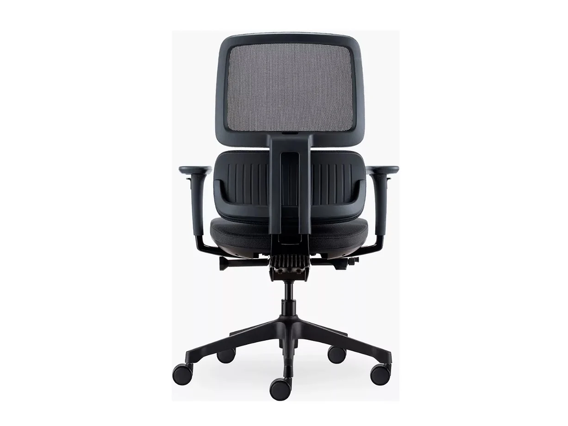 SILLA OFICINA O ESCRITORIO ORCUS NEGRO FORM 4