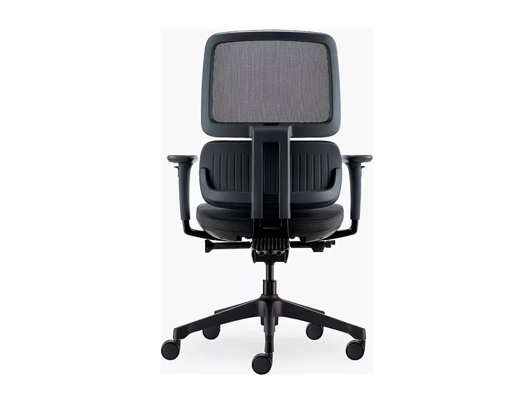 SILLA OFICINA O ESCRITORIO ORCUS NEGRO FORM 4