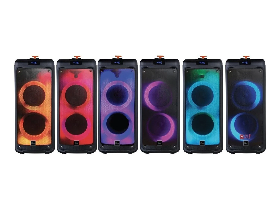 PARLANTE FLAMING DANCE PANTALLA LED CON CONTROL CENTRAL - PS 4