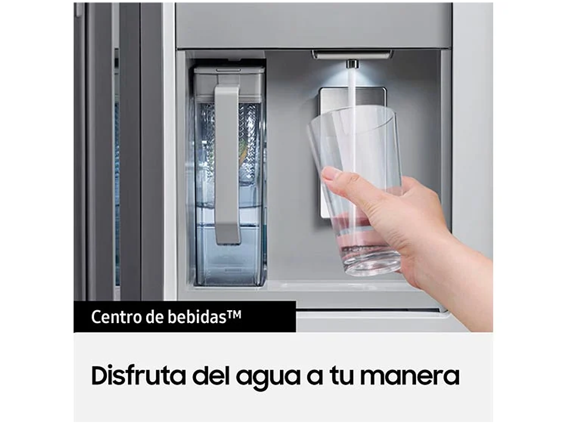 REFRIGERADOR SAMSUNG FRENCH DOOR NO FROST 699 L RF29DB9950QDZS FAMILY HUB + AI 5