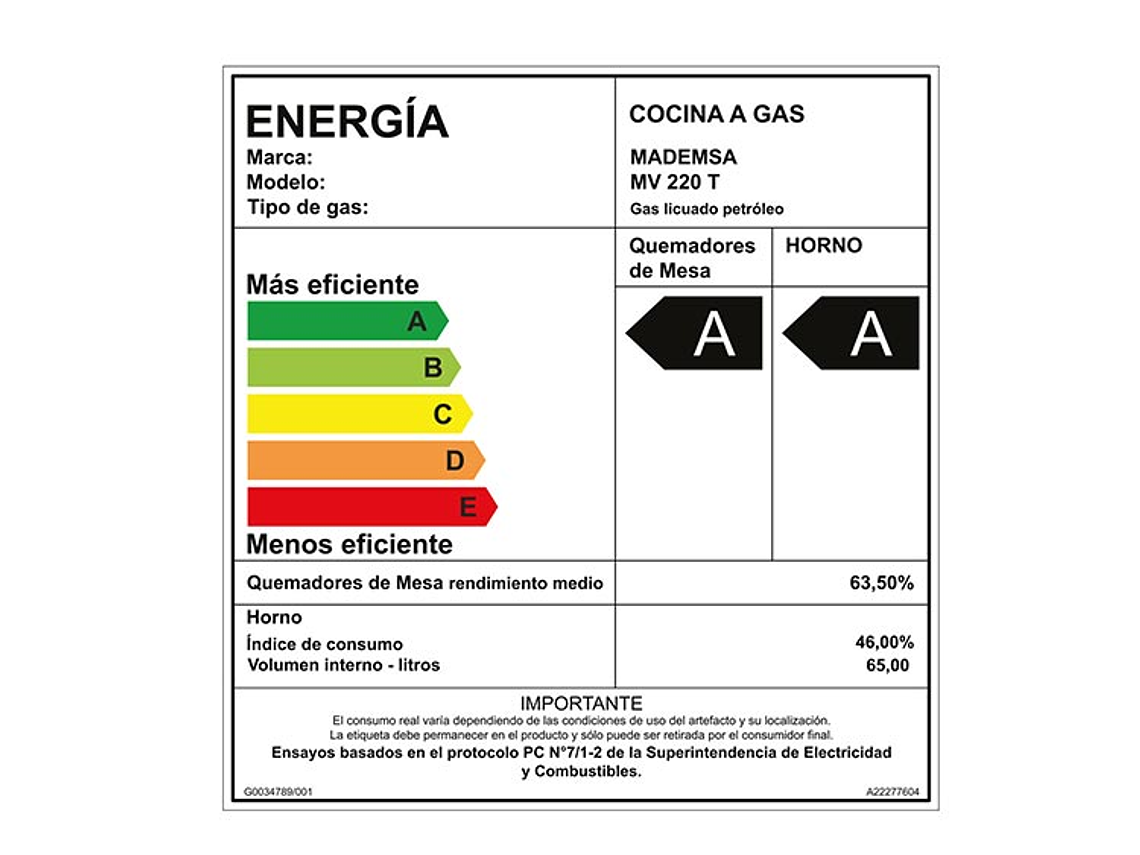 COCINA MADEMSA 4 PLATOS MV220 T 7