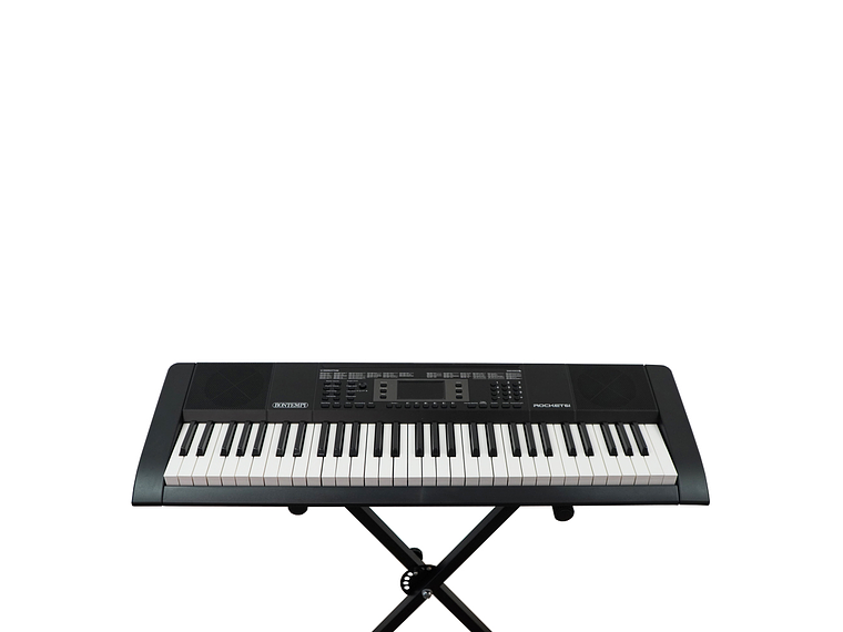 SET DE TECLADO ROCKET 61 TECLAS ATRIL + SILLIN 3