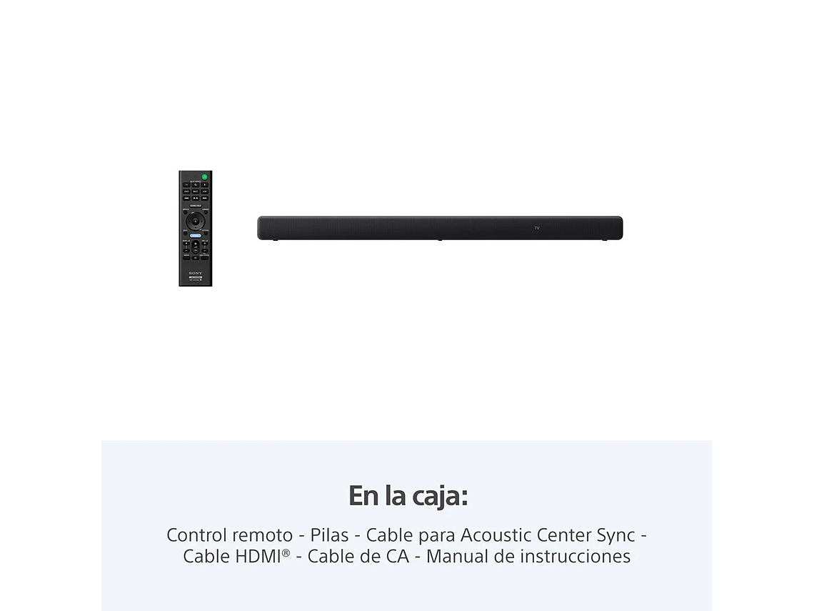 BARRA DE SONIDO DE 3.1 CANALES CON TECNOLOGÍA 360 SPATIAL SOUND HT-A3000 2