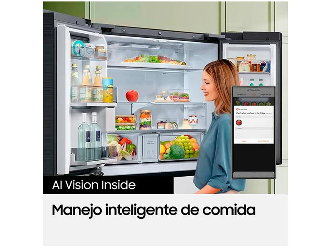 REFRIGERADOR SAMSUNG FRENCH DOOR NO FROST 699 L RF29DB9950QDZS FAMILY HUB + AI 6