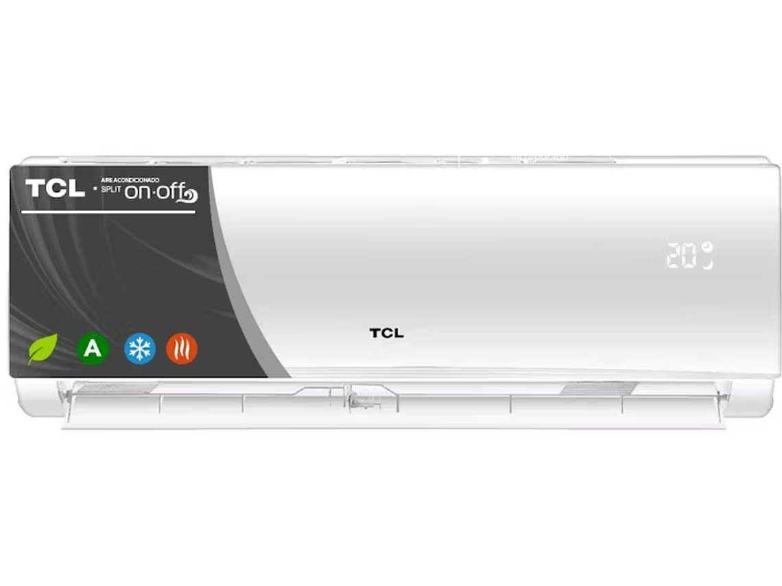 AIRE ACONDICIONADO FRIO-CALOR SPLIT TCL 9000 BTU 4EN1 9