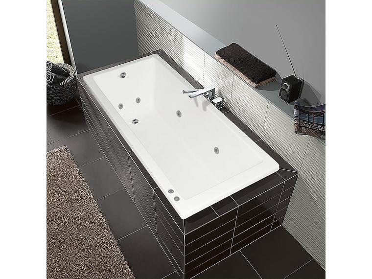 TINA HIDROMASAJE BUCK Y BUCK 92 X 185 X 48 CM 8 INYECTORES MOTOR DERECHA 1