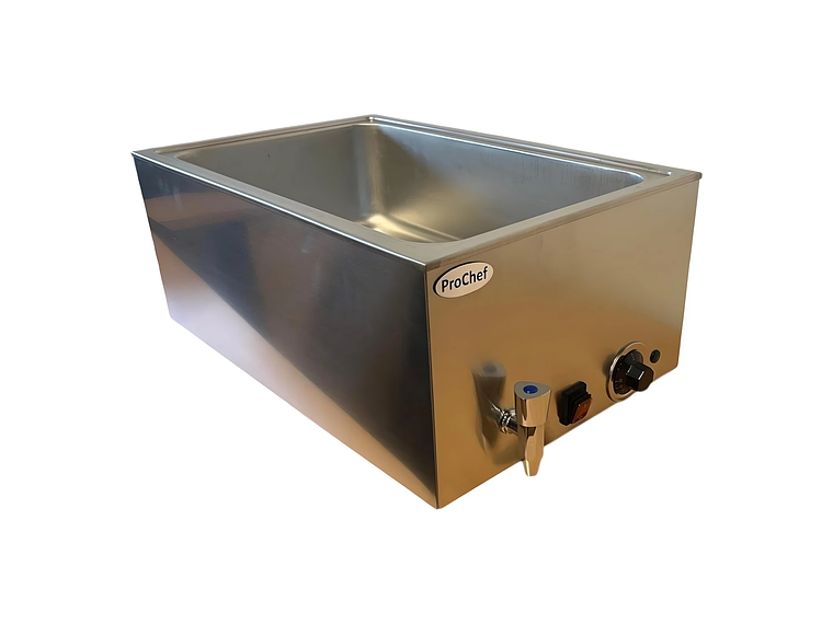 BAÑO MARIA ELECTRICO 20 LT CON DESPICHE GN 1/1 1